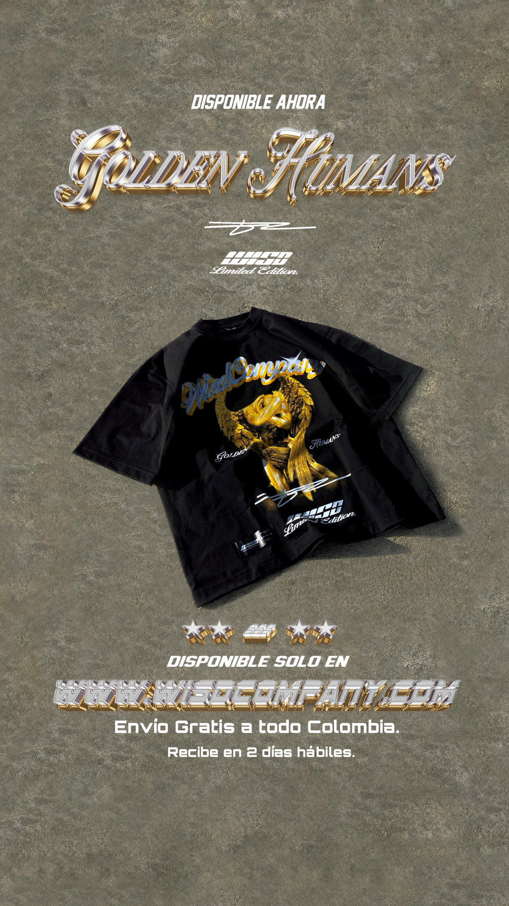 Golden Humans T-Shirt I