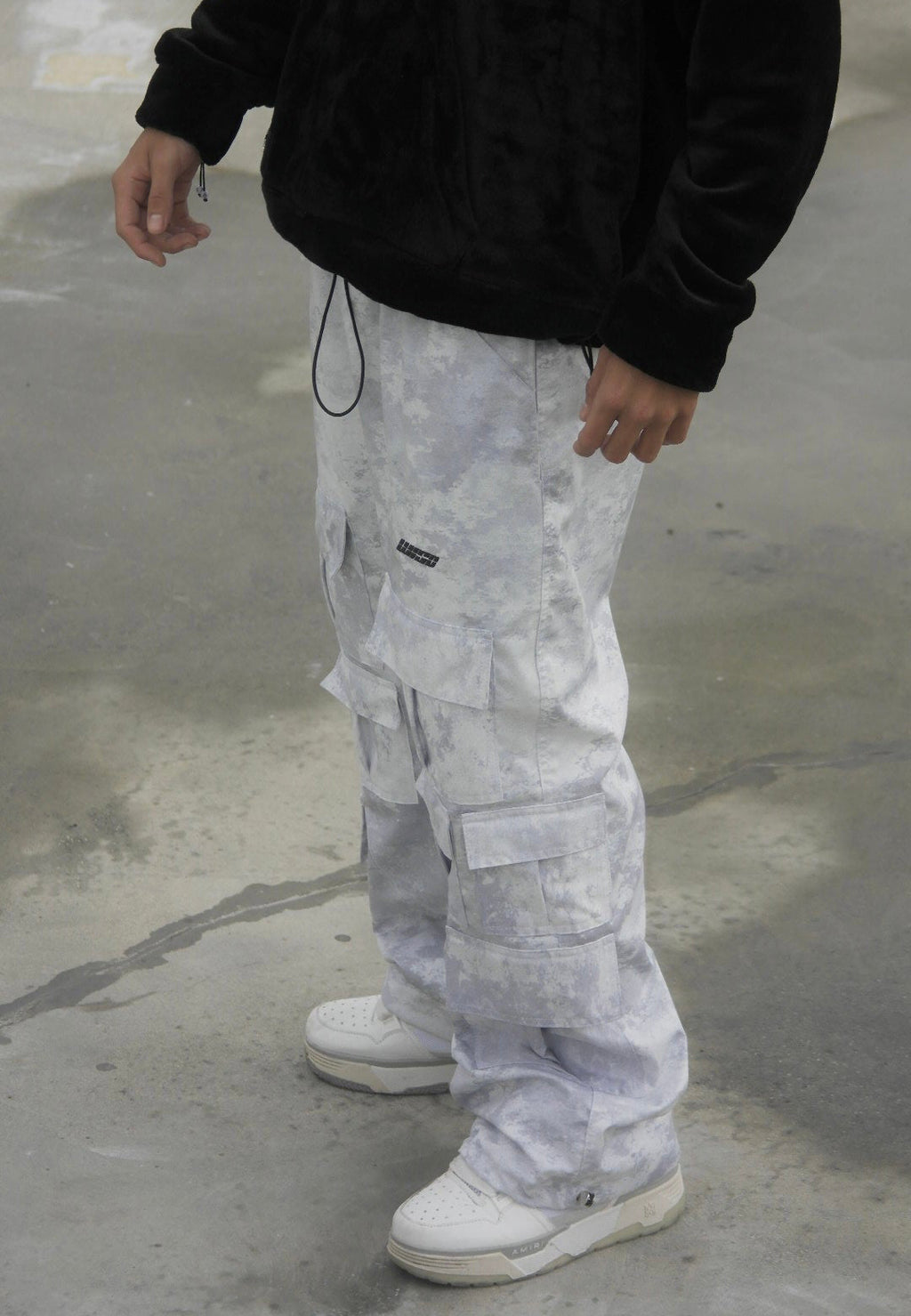 Cargo Pant White - Wisd